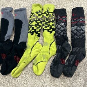 3 or Smartwool ski socks L
